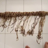 پرده اویز شرشره ای تزیینی