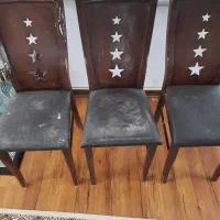 کمد چوبی وتخت خواب وصندلی گل میزو کمدکشابی|جاکفشی، کمد، دراور|امیدیه, |دیوار