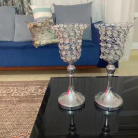 ۵ عدد شمعدان سیلور بسیار زیبا