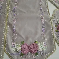 سرویس رومیزی،وعسلی ورانر|پرده، رانر، رومیزی|تهران, زرکش|دیوار