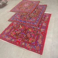 فرش دستباف (بساک)سه تخته ۳ متری نهاوند|فرش|مشکین‌دشت, |دیوار