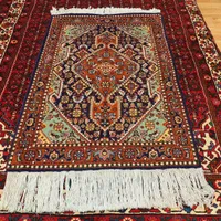 ذرع و نیم دستباف تبریز زمینه سرمه ای|فرش|تهران, اکباتان|دیوار