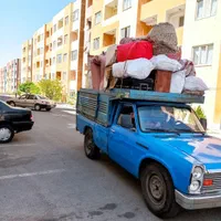 باربری حمل و نقل اثاثیه منزل وانت نیسان خاور ارسال|خدمات حمل و نقل|تبریز, |دیوار