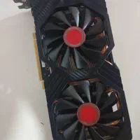 کارت گرافیک rx580  8gبا دمای فوق العاده بشرط تست