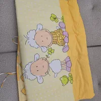 سرویس لحاف رو تختی نوزاد پرکا طرح شیپ 8 تکه