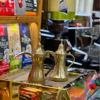 دستگاه دله عربی بزرگ با دو عدد دله عربی اصل|کافیشاپ و رستوران|رفسنجان, |دیوار