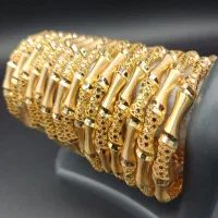 النگو اماراتی ۷ درصد وزن ۷.۰۷۰ طلا بدون اجرت