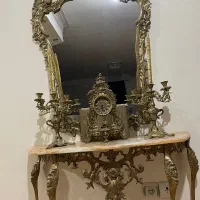 فروش اینه،شمعدان،ساعت،سطل برنز|صنایع دستی و سایر لوازم تزئینی|هشتگرد, فاز ۱ مهستان|دیوار