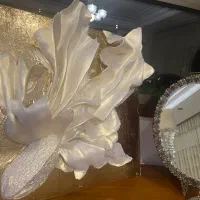 سازه گچبری بزرگ مدرن مدل گلدفیش با زمینه ورق طلا|تابلو، نقاشی، عکس|تهران, آجودانیه|دیوار