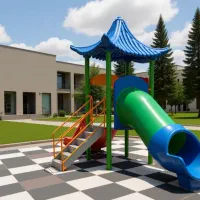 مجموعه بازی پلی اتیلنی پارکی کودکان