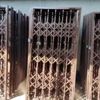 درب حفاظ اکاردیونی یا اکاردونی وشاخ گوزنی و نرده