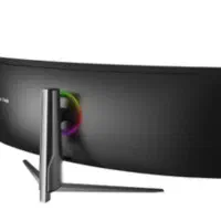 مانیتور ۴۹ اینچ  خمیده مستر تک|قطعات و لوازم جانبی رایانه|قم, باغ کرباسی|دیوار