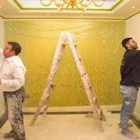 نقاش ساختمان  رنگ روغن ،اکرلیک ،پلاستیک