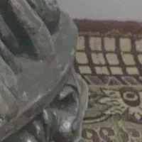 پایه ای بسیار زیبا و شیک ب همراه دو عدد شمعدون نو|صنایع دستی و سایر لوازم تزئینی|کازرون, |دیوار