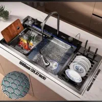 ۷۶/۹۰/۱۰۰/۱۲۰سینکهای باکسی و پیانویی وارداتی|آب‌چکان و نظم‌دهنده ظروف|تهران, بنی‌هاشم|دیوار