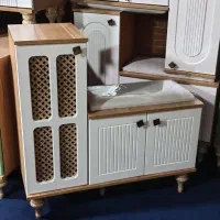 جاکفشی نشیمن دار جا کفشی نشیمندار جدید مقاوم|جاکفشی، کمد، دراور|قم, قلعه کامکار|دیوار