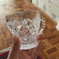 ست ۶ تایی فنجان کریستال