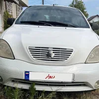 تیبا دو رنگ سفید
