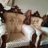 مبل ۷نفره سلطنتی پارچه خارجی درجه یک|مبلمان خانگی و میز عسلی|مریوان, |دیوار