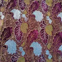 پارچه گیپور گل مخمل|لباس|زاهدان, |دیوار