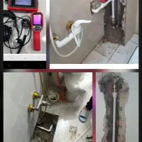 تشخیص ترکیدگی لوله لوله بازکنی رفع ونم رطوبت