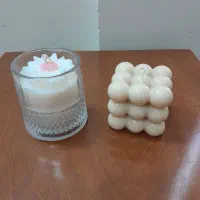 شمع لیوانی و مکعبی|صنایع دستی و سایر لوازم تزئینی|تهران, دولاب|دیوار