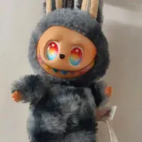 عروسک لبوبو سیکرت خاکستری