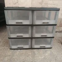 کشو فایل و دراور پلاستیکی نو و کاملا سالم