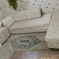 مبلمان راحتی کاناپه تختخوابشو پاف