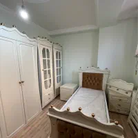 سرویس خواب نوزاد و نوجوان ام دی اف وکیوم در حد نو|تخت و سرویس خواب|ارومیه, |دیوار