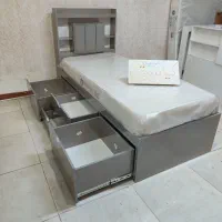 سرویس خواب . تخت یک نفره . تولیدی کیاستی|تخت و سرویس خواب|مشهد, شفا|دیوار