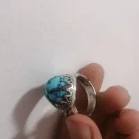 انگشتر فیروزه نقره