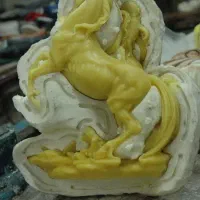 اموزش مجسمه پلی استر پتینه قالب سازی سیلیکون