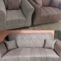 مبل ۷نفره شیک و بسیار با کیفیت|مبلمان خانگی و میز عسلی|کاشمر, |دیوار