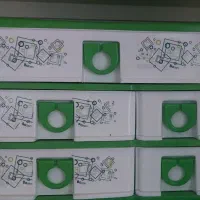 فایل پلاستیکی ۵ کشو بازن . تمیز و سالم