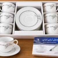 فروش سرویس فنجان و نعلبکی گل‌دار