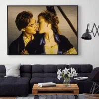 تابلو فرش دستباف عرشه تایتانیک ۱۰۰ در ۹۰برند رسولی