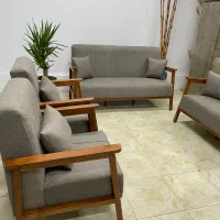 مبل دسته چوبی|مبلمان خانگی و میز عسلی|تهران, جوادیه تهرانپارس|دیوار