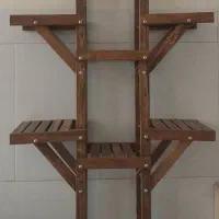 استند گل چوبی