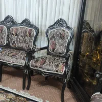 مبل دست ساز چوب گردو