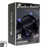 هدفون بلوتوثی گربه ای