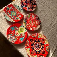 بشقاب دیوارکوب|تابلو، نقاشی، عکس|کرمان, |دیوار