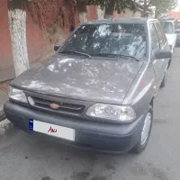 پراید ۸۷ دوگانه شرکتی بیرنگ شاسی سالم