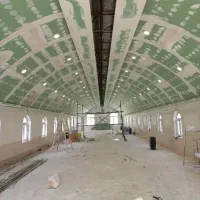 نقاشی ساختمان نصب کاغذوکندن گچبری پیش ساخته دیواری