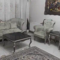 مبلمان هفت نفره با میز نهار خوری 8نفره|مبلمان خانگی و میز عسلی|گرمدره, |دیوار