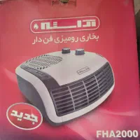 بخاری رومیزی فن دار