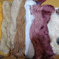 نخ قلاب بافی و آلفا بافی و میکرو مکرومه