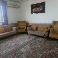 یکدست مبل هفت نفره سالم|مبلمان خانگی و میز عسلی|بندر گناوه, |دیوار