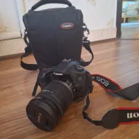 دوربین canon 60 d لنز ۱۸ ۲۰۰ در حد نو|دوربین عکاسی و فیلم‌برداری|اصفهان, خلیل آباد|دیوار