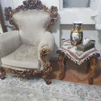 مبل نیمه استیل راحتی|مبلمان خانگی و میز عسلی|تهران, فدک|دیوار